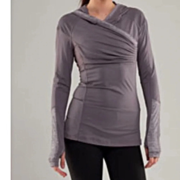 Lululemon Athletica  Run For Your Life hoodie pullover Sz 4 - Picture 1 of 11